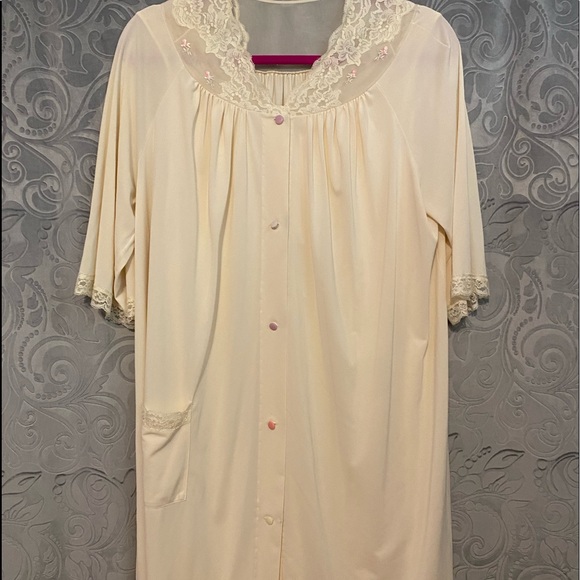Vintage Nightgown and Robe Set Retro PinUp Fairy - Picture 3 of 5